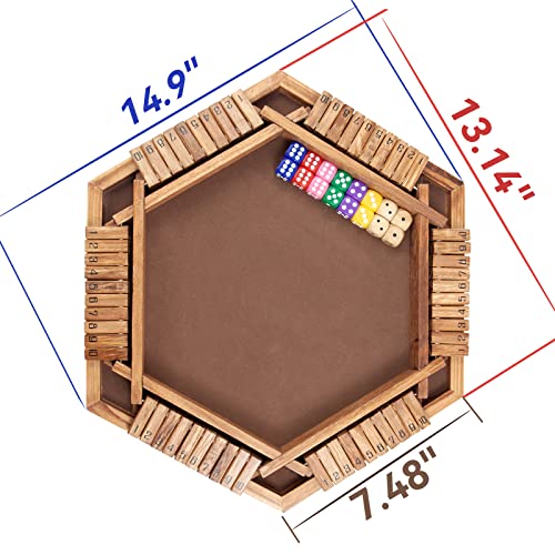 Foto 5 | Juego de Mesa Wood City Shut The Box-Venta Internacional