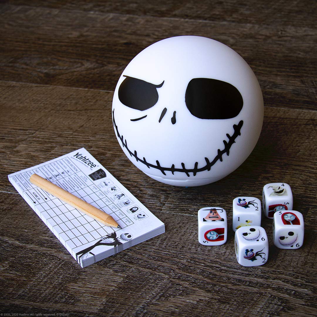 Foto 6 pulgar | Juego De Dados Disney Yahtzee La Pesadilla Antes De Navidad - Venta Internacional