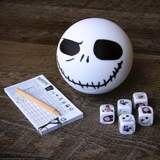 Foto 5 | Juego De Dados Disney Yahtzee La Pesadilla Antes De Navidad - Venta Internacional