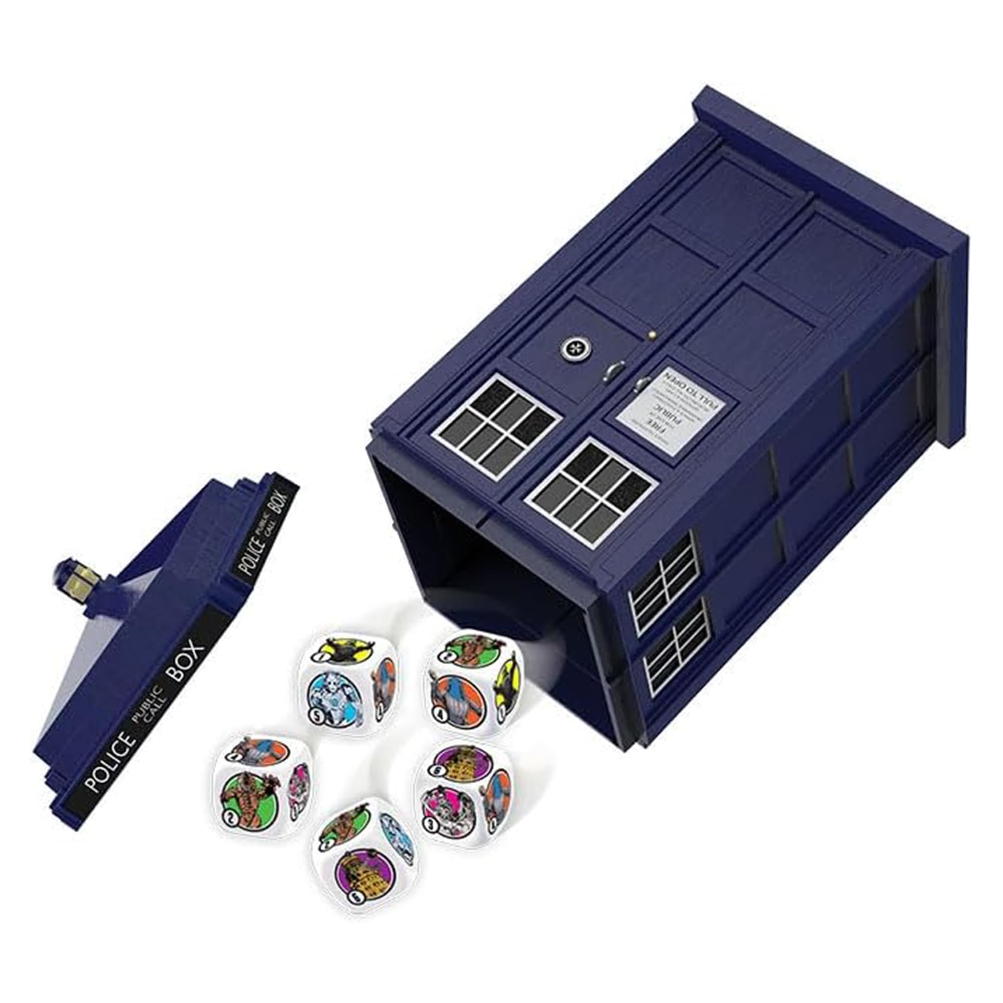 Foto 3 pulgar | Juego de Mesa Yahtzee: Doctor Who Tardis 60th Anniversary - Venta Internacional