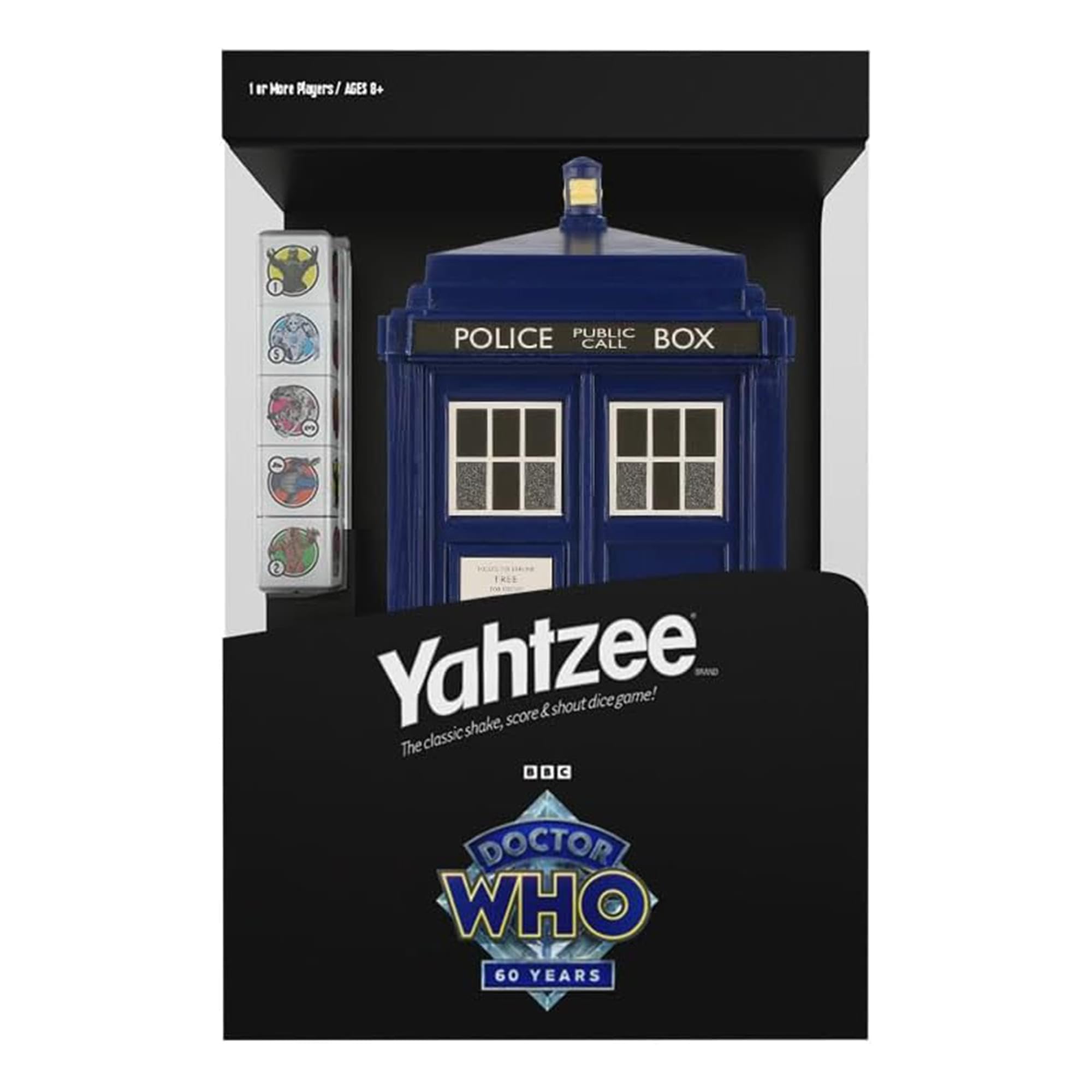 Foto 4 | Juego de Mesa Yahtzee: Doctor Who Tardis 60th Anniversary - Venta Internacional