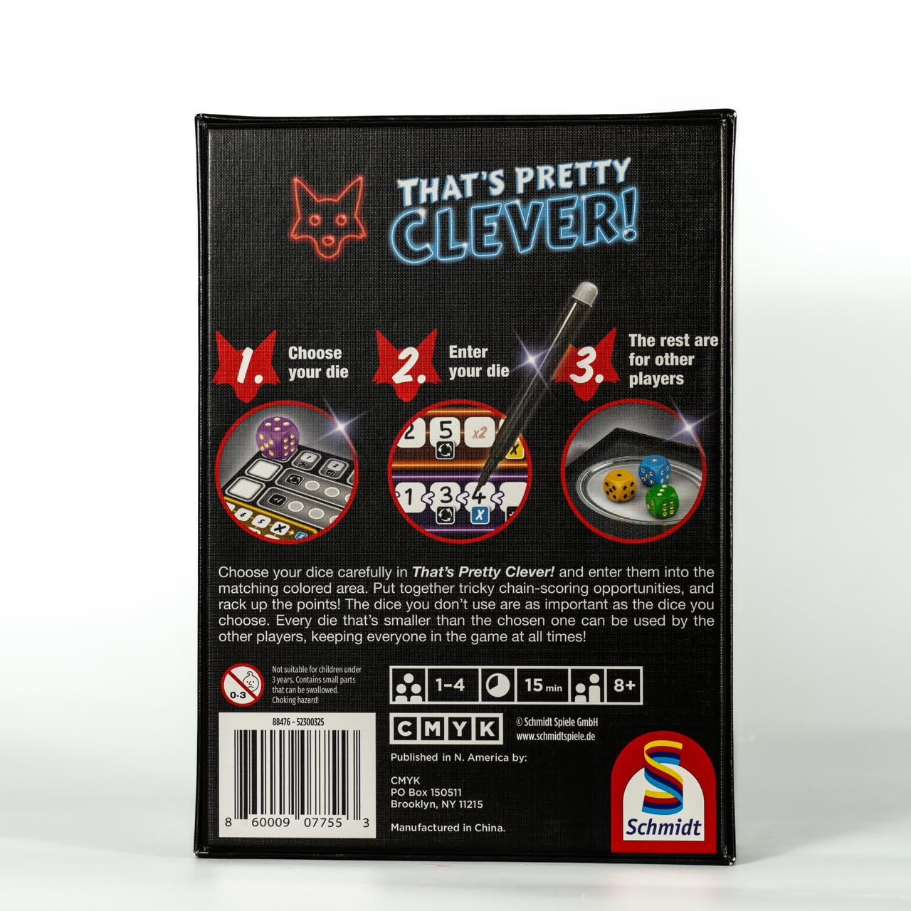 Foto 3 pulgar | Juego de Mesa Cmyk  que Es Bastante Inteligente Tirando Dados - Venta Internacional