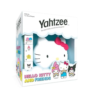 Foto 1 | Juego De Dados Usaopoly Yahtzee Hello Kitty & Friends Con Copa - Venta Internacional