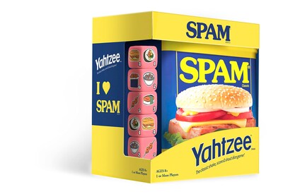 Foto 1 | Juego Coleccionable De Yahtzee Yahtzee Spam Brand Con Dados Personalizados - Venta Internacional.