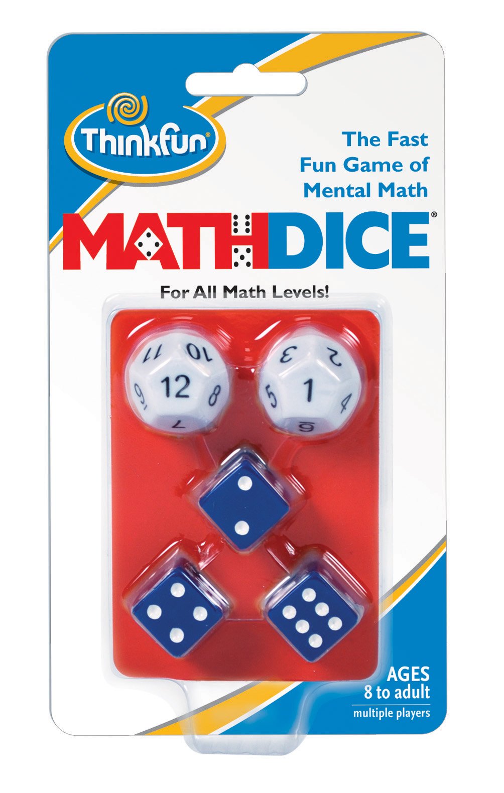 Foto 3 pulgar | Juego De Dados Matemáticos Thinkfun Engaging Mental Math Kids 8+ - Venta Internacional.