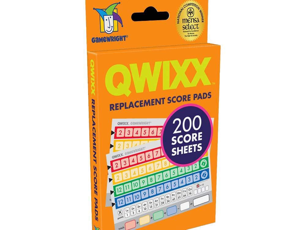 Foto 2 pulgar | Tarjetas De Puntuación De Repuesto Para Gamewright Qwixx Game, Paquete De 1 - Venta Internacional.