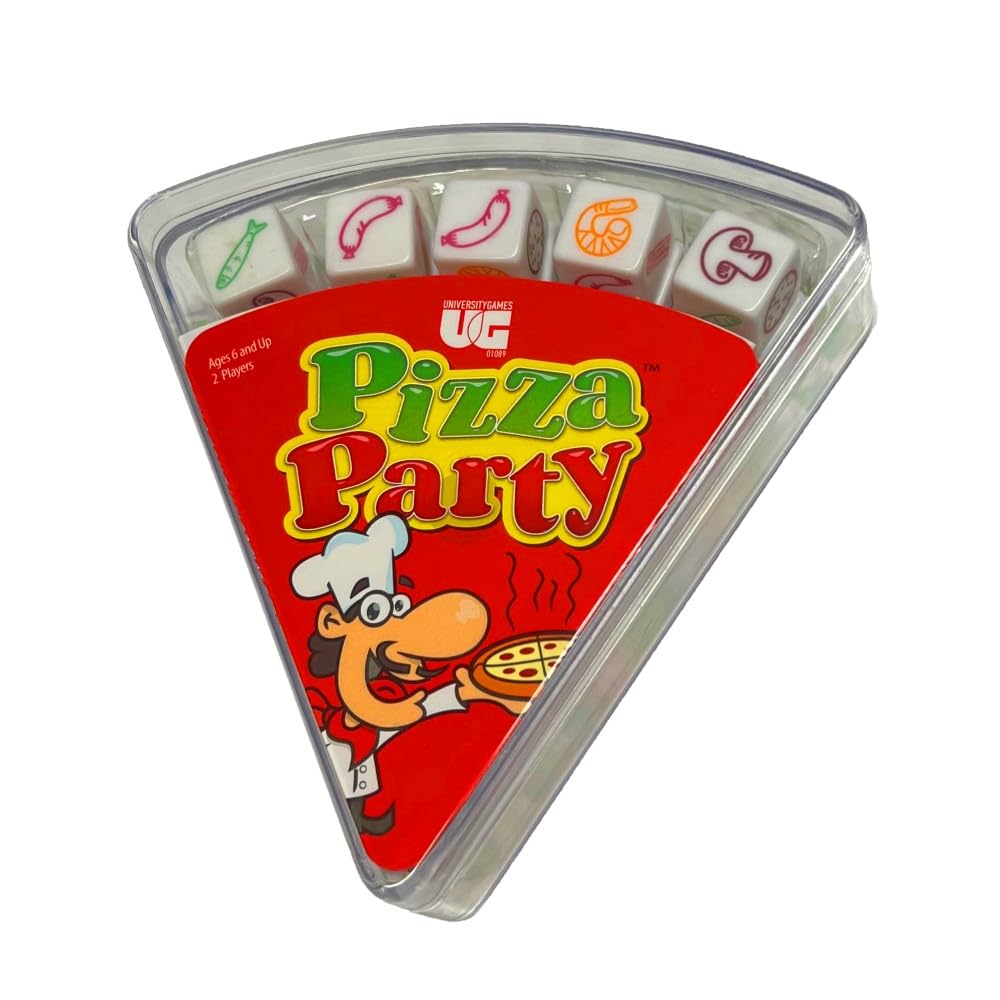 Foto 2 pulgar | Juego De Dados, Juegos Universitarios, Pizza, Fiesta, Niños Y Familias Mayores De 6 Años - Venta Internacional.