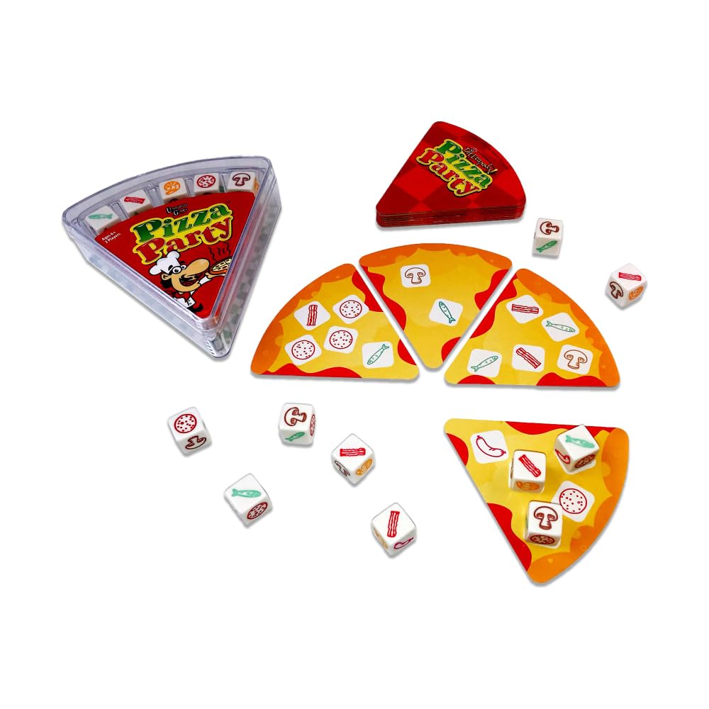 Foto 4 pulgar | Juego De Dados, Juegos Universitarios, Pizza, Fiesta, Niños Y Familias Mayores De 6 Años - Venta Internacional.