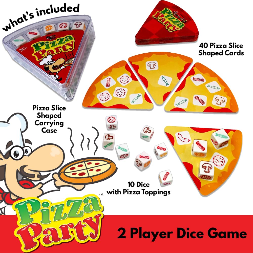 Foto 5 pulgar | Juego De Dados, Juegos Universitarios, Pizza, Fiesta, Niños Y Familias Mayores De 6 Años - Venta Internacional.