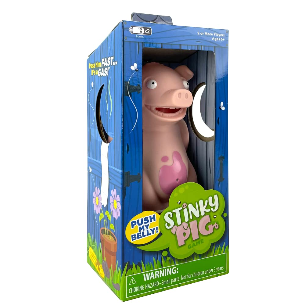 Foto 2 pulgar | Juego De Dados Playmonster Stinky Pig Game Family Kids Travel 6+ - Venta Internacional.