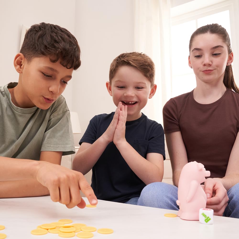 Foto 6 pulgar | Juego De Dados Playmonster Stinky Pig Game Family Kids Travel 6+ - Venta Internacional.