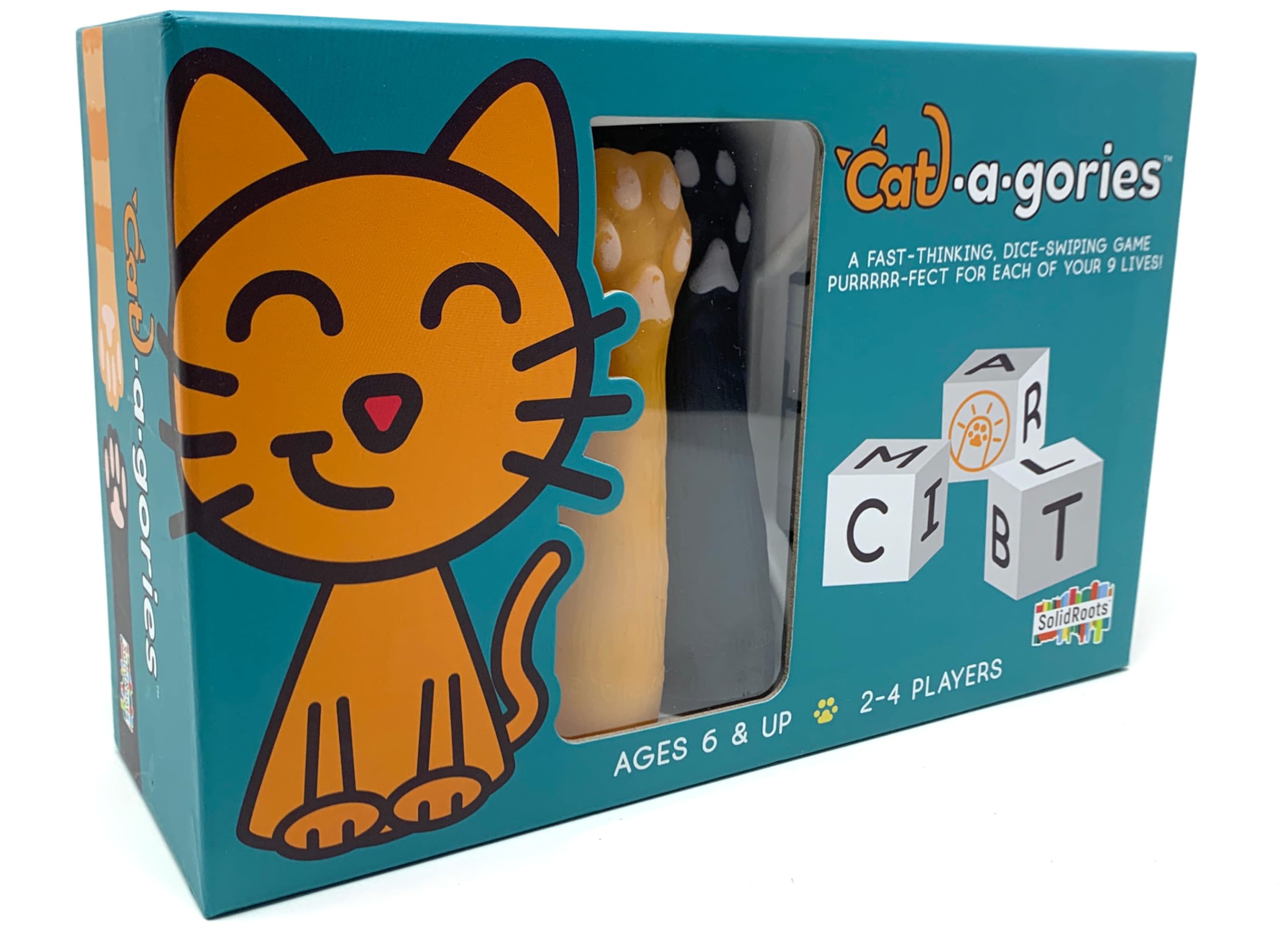 Juego De Dados Spin Master Games Solidroots Cat-a-gories Desde Hace Más De 6 Años - Venta Internacional.