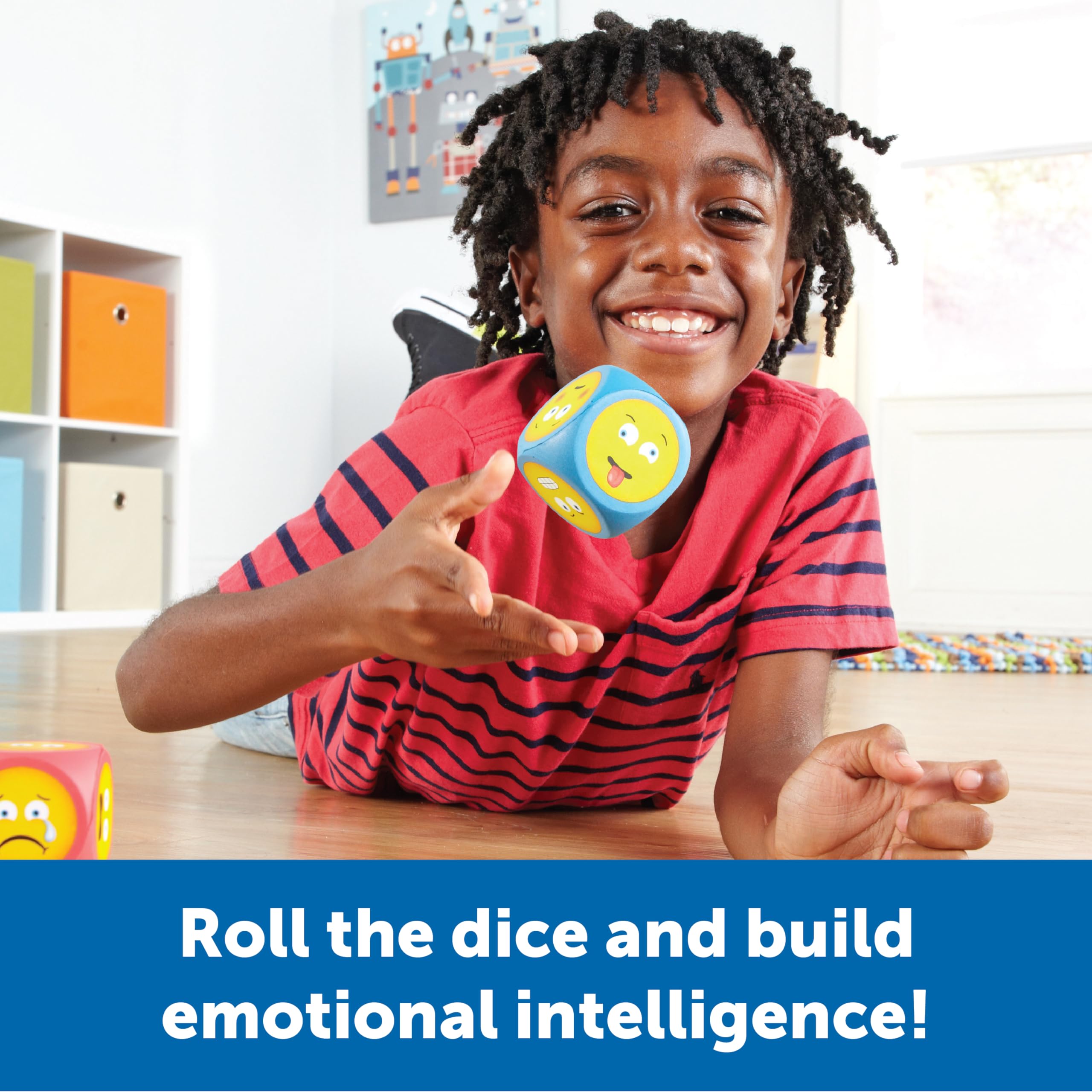 Foto 3 pulgar | Juego De 4 Recursos De Aprendizaje Con Cubos De Emojis De Espuma Para Niños A Partir De 3 Años - Venta Internacional.