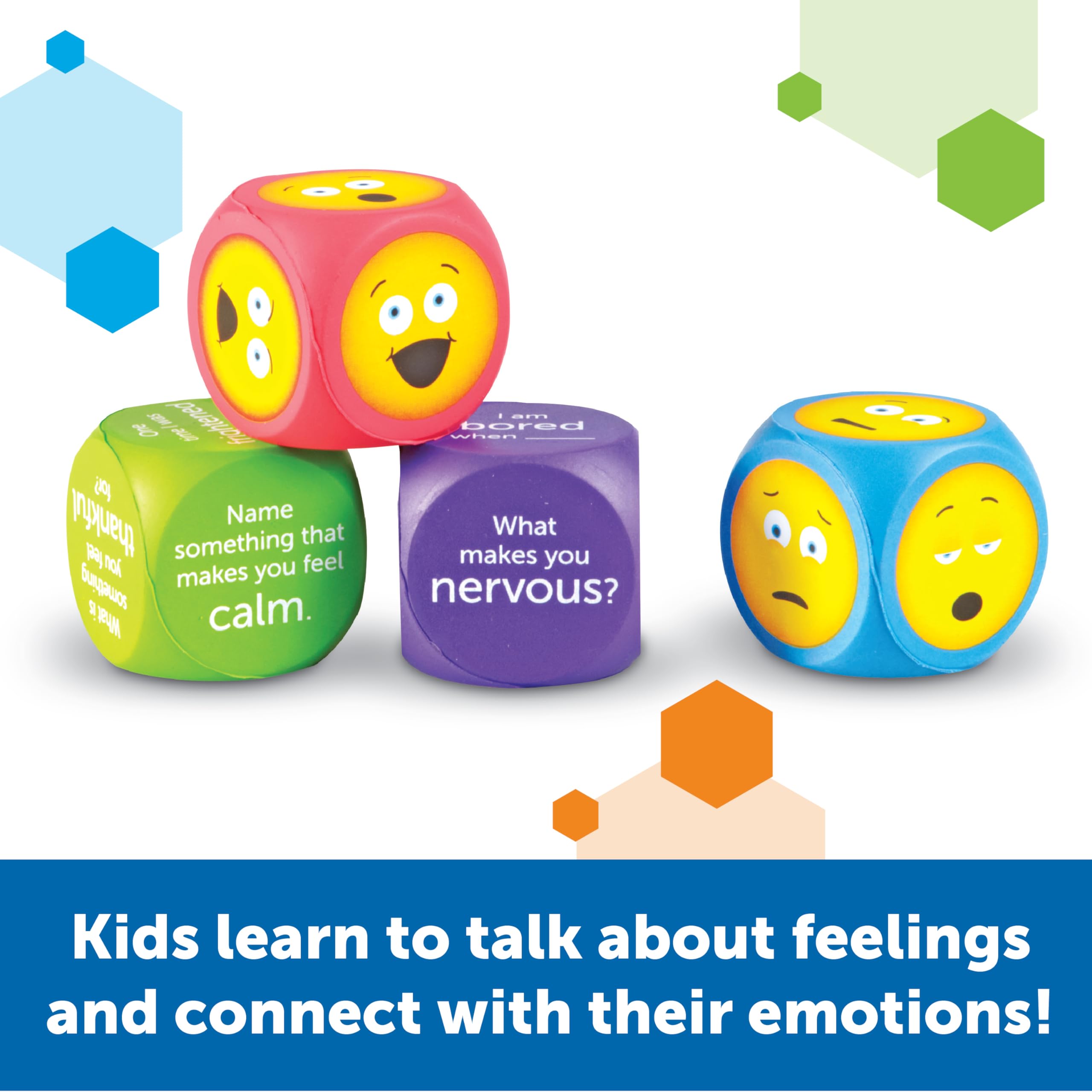 Foto 4 pulgar | Juego De 4 Recursos De Aprendizaje Con Cubos De Emojis De Espuma Para Niños A Partir De 3 Años - Venta Internacional.