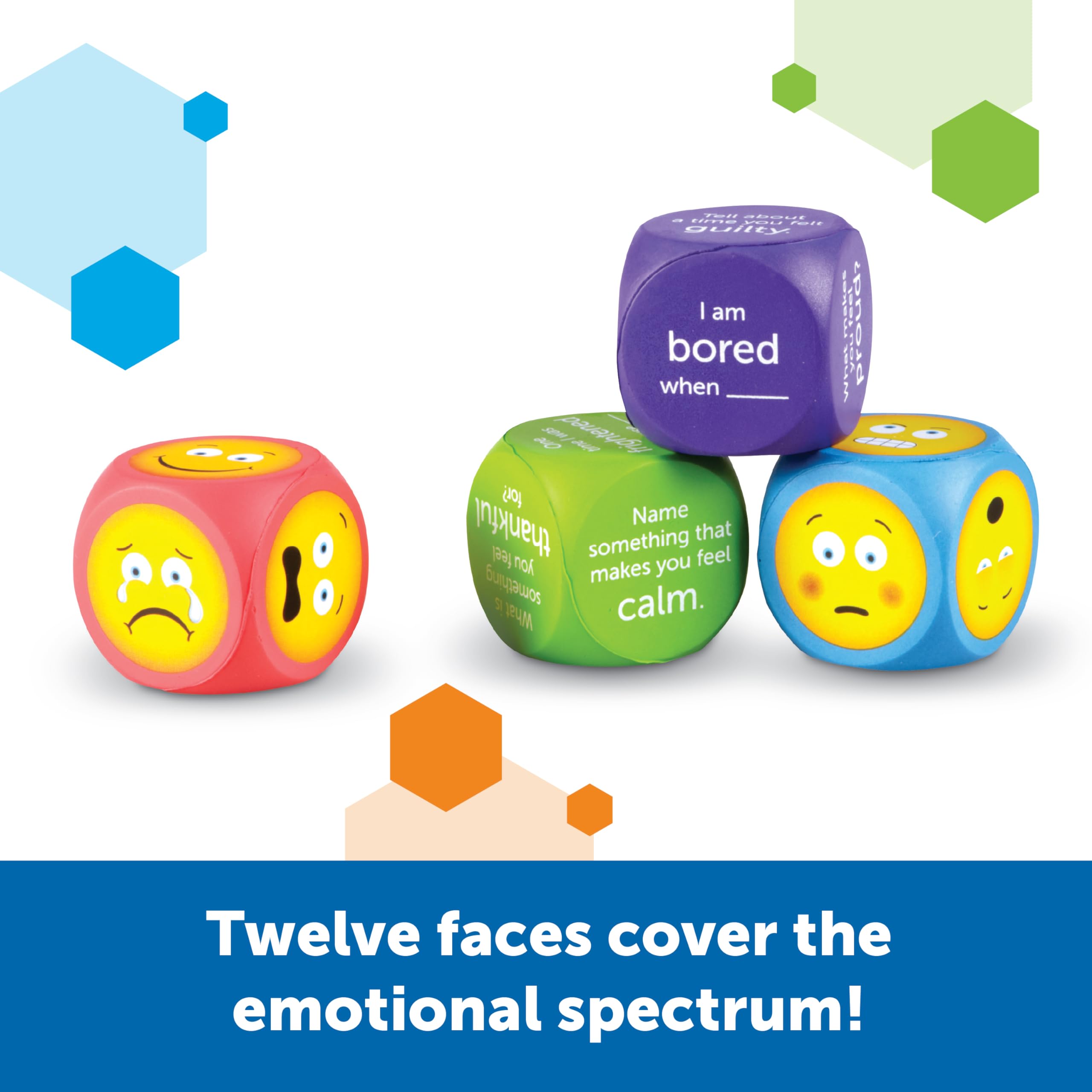 Foto 5 pulgar | Juego De 4 Recursos De Aprendizaje Con Cubos De Emojis De Espuma Para Niños A Partir De 3 Años - Venta Internacional.