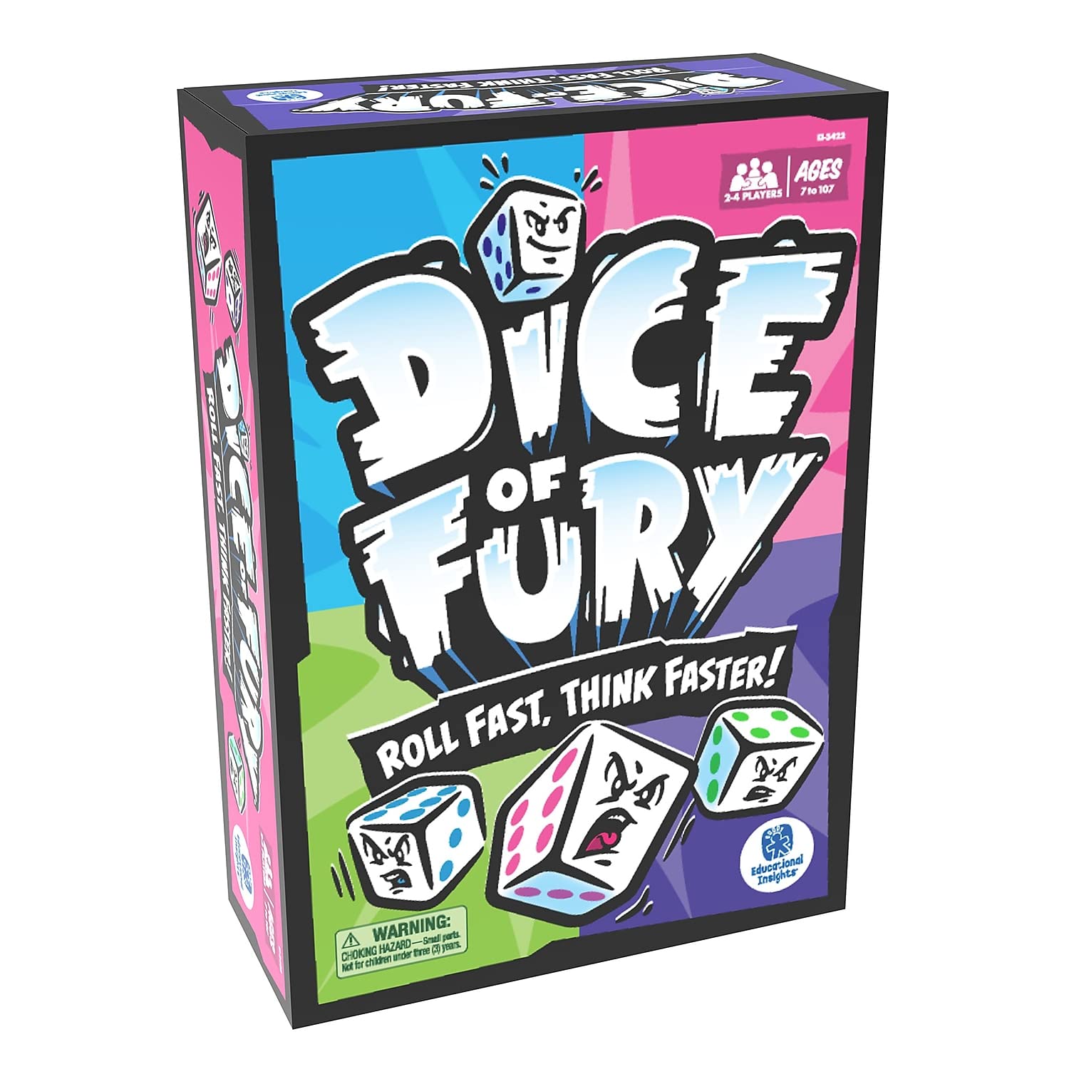 Foto 5 pulgar | Información Educativa Sobre El Juego De Dados Dice Of Fury Para Mayores De 7 Años - Venta Internacional.