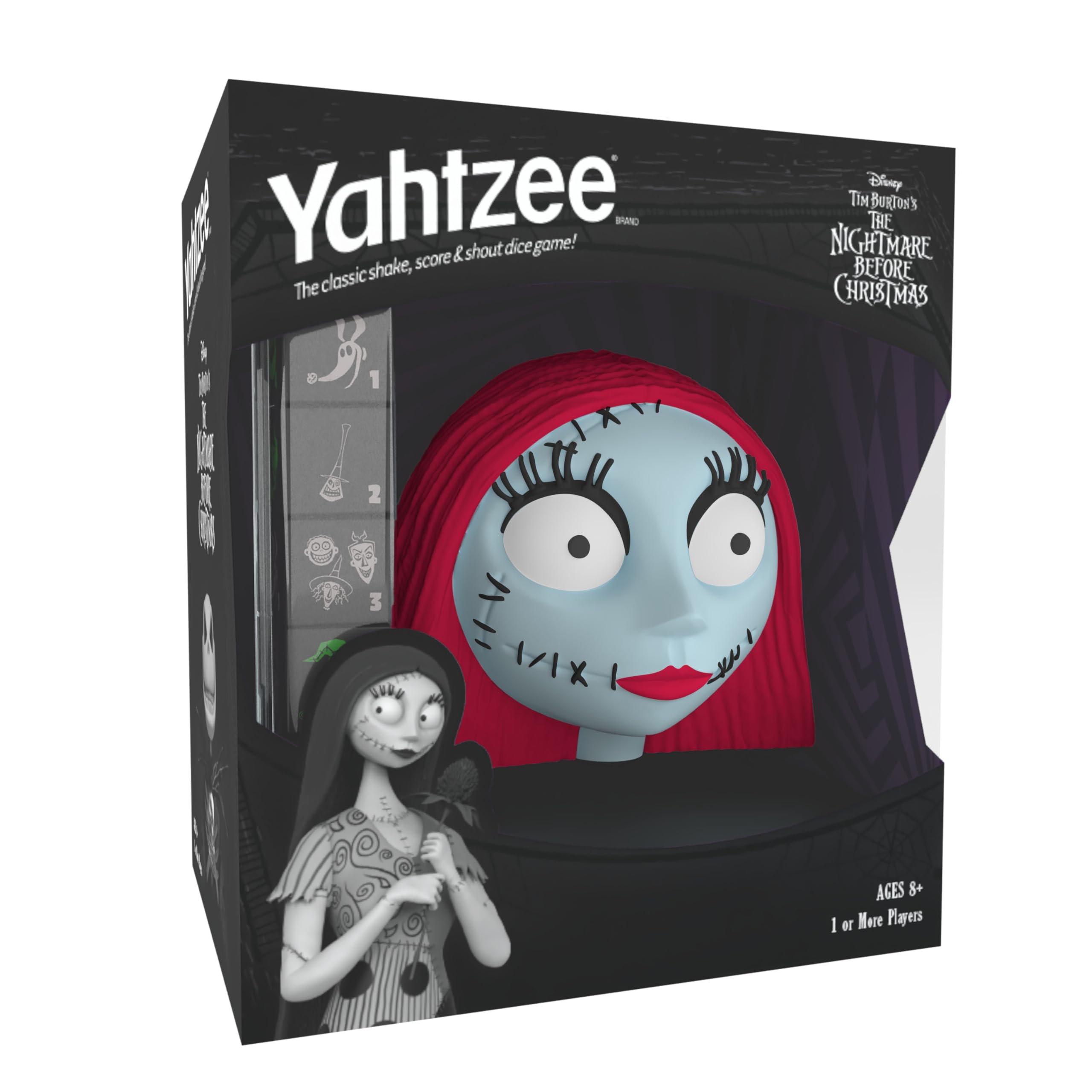 Foto 1 | Juego de Dados Usaopoly Yahtzee Nightmare Before Christmas Sally - Venta Internacional