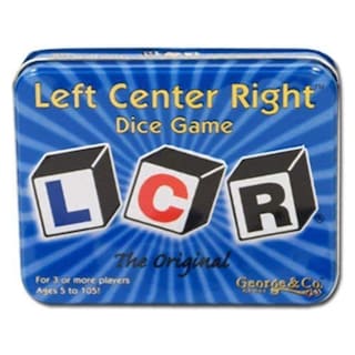 Foto 1 | Juego De Dados Lcr, Izquierda, Centro Derecha, Edición Original De 2010 - Venta Internacional.