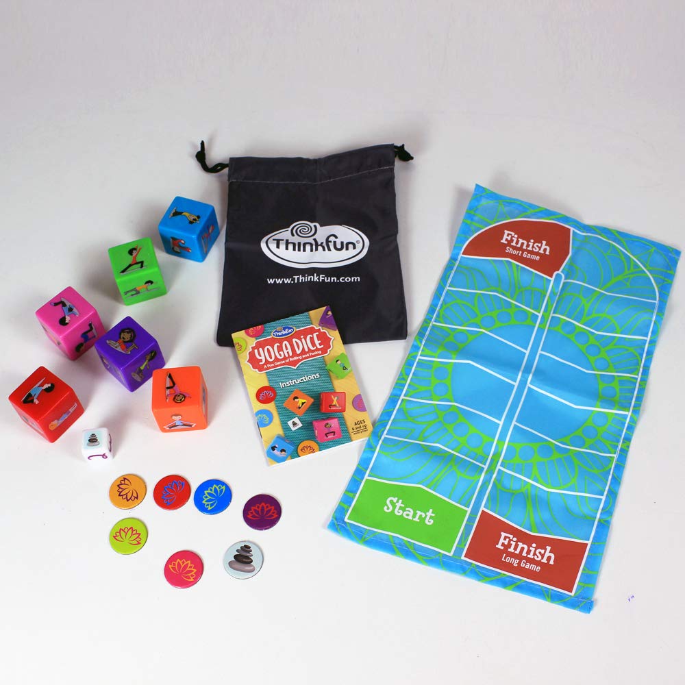 Foto 5 pulgar | Juego De Dados De Yoga Thinkfun Para Niños Y Niñas Mayores De 6 Años - Venta Internacional.
