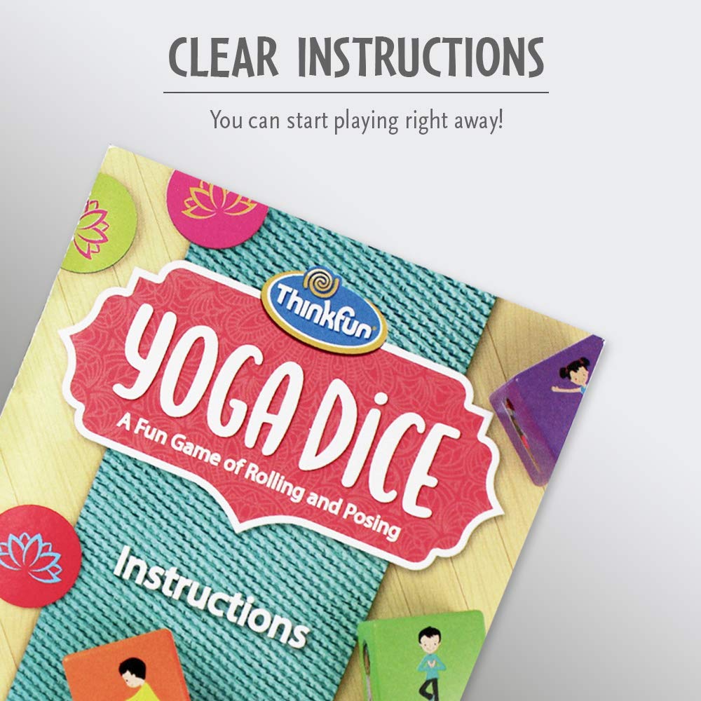 Foto 7 pulgar | Juego De Dados De Yoga Thinkfun Para Niños Y Niñas Mayores De 6 Años - Venta Internacional.