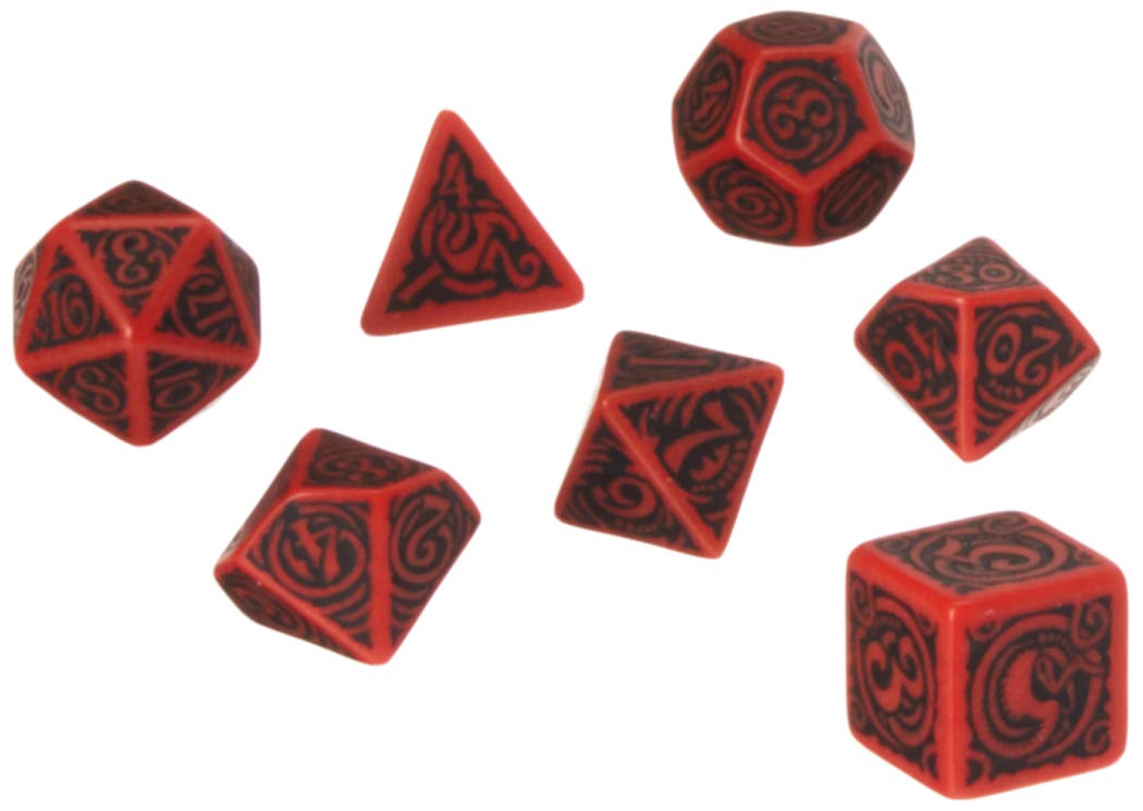 Foto 3 | Set de Dados Q-Workshop Call Of Cthulhu Outer Gods: Nyarlathotep - Venta Internacional