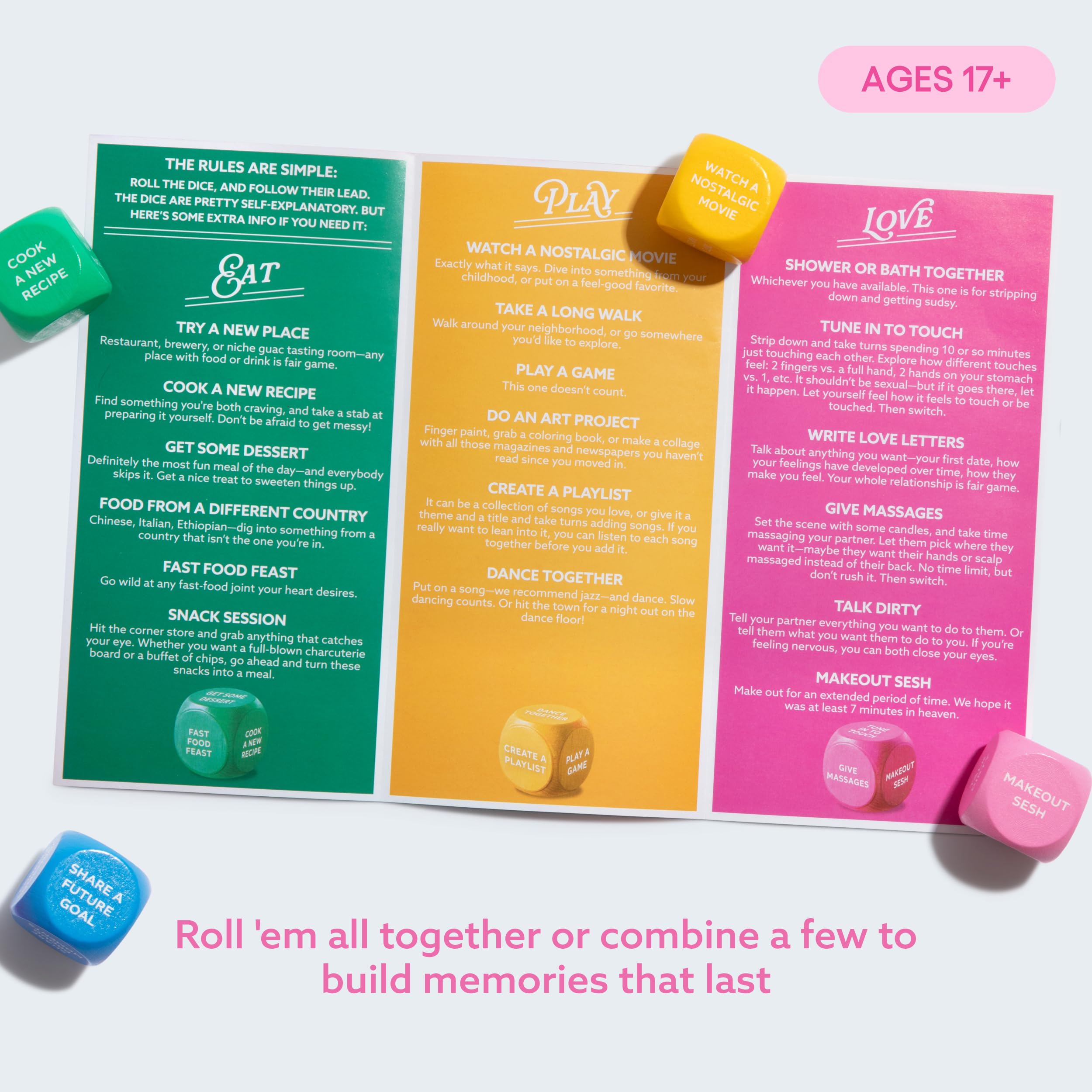 Foto 4 pulgar | Date Night Dice Let's Get Deep  De Relable Para Parejas - Venta Internacional.