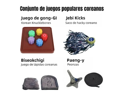 Foto 3 | 5 Juego Del Calamar Xtellar Coreano Folclórico Dados Juego