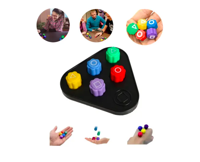 Foto 2 pulgar | Dados Xtellar  Juego Del Calamar Juegos Regalo