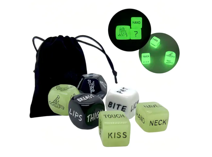 Foto 1 | Dados Xtellar Para Adultos Juegos Mesa Eroticos 6 Piezas En Set