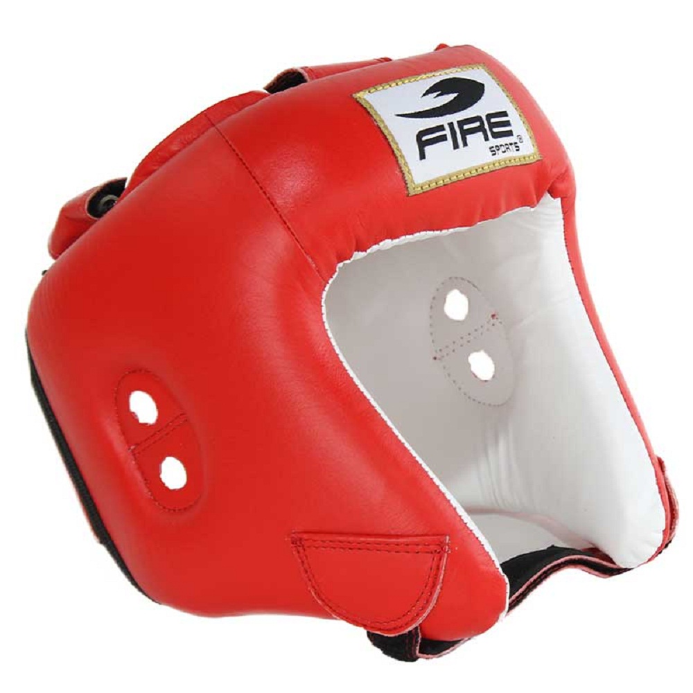 Foto 1 | Careta de Piel Oficial para Competencias Olímpicas Fire Sports talla L color Rojo