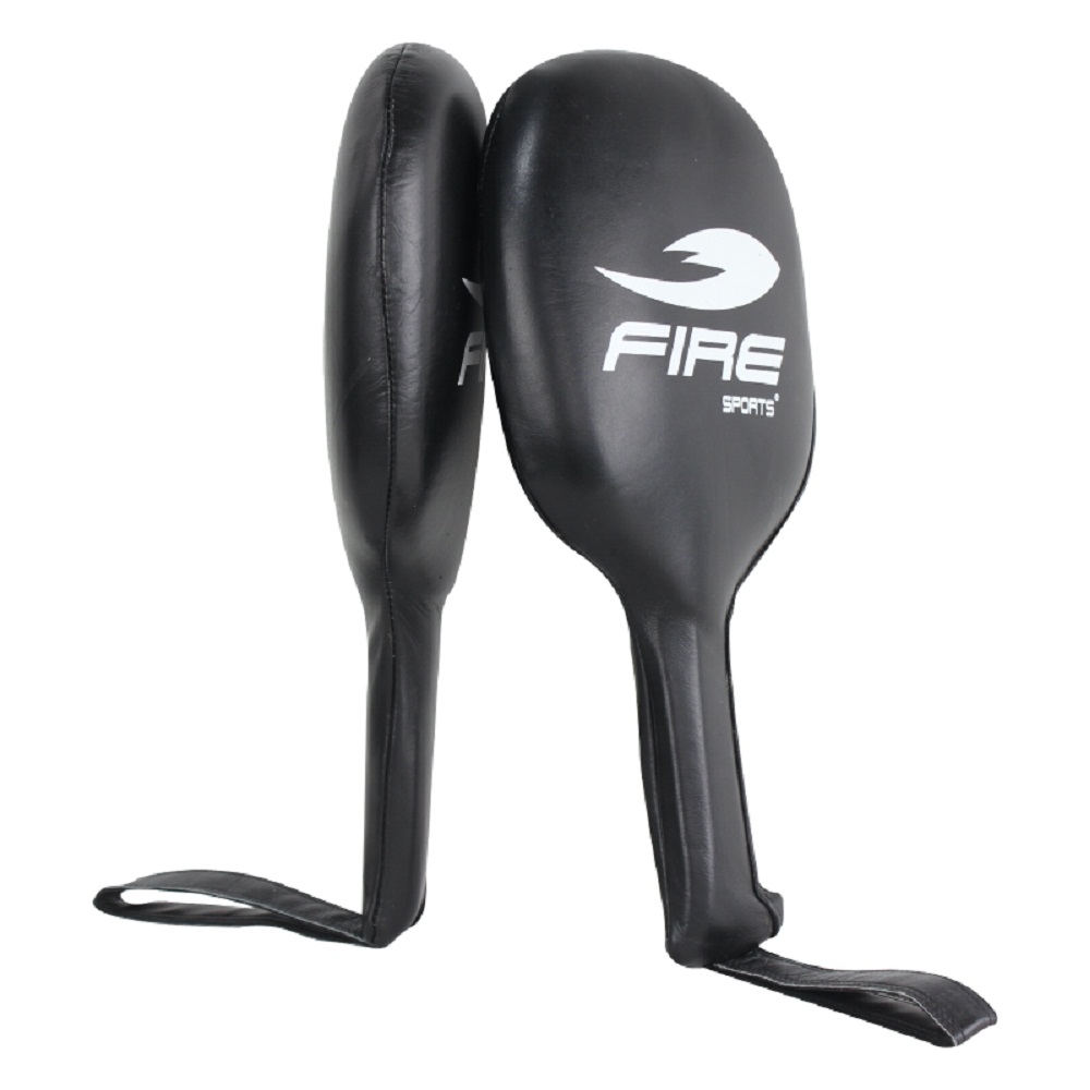 Paletas para Golpeo Box Fire Sports Piel Negro