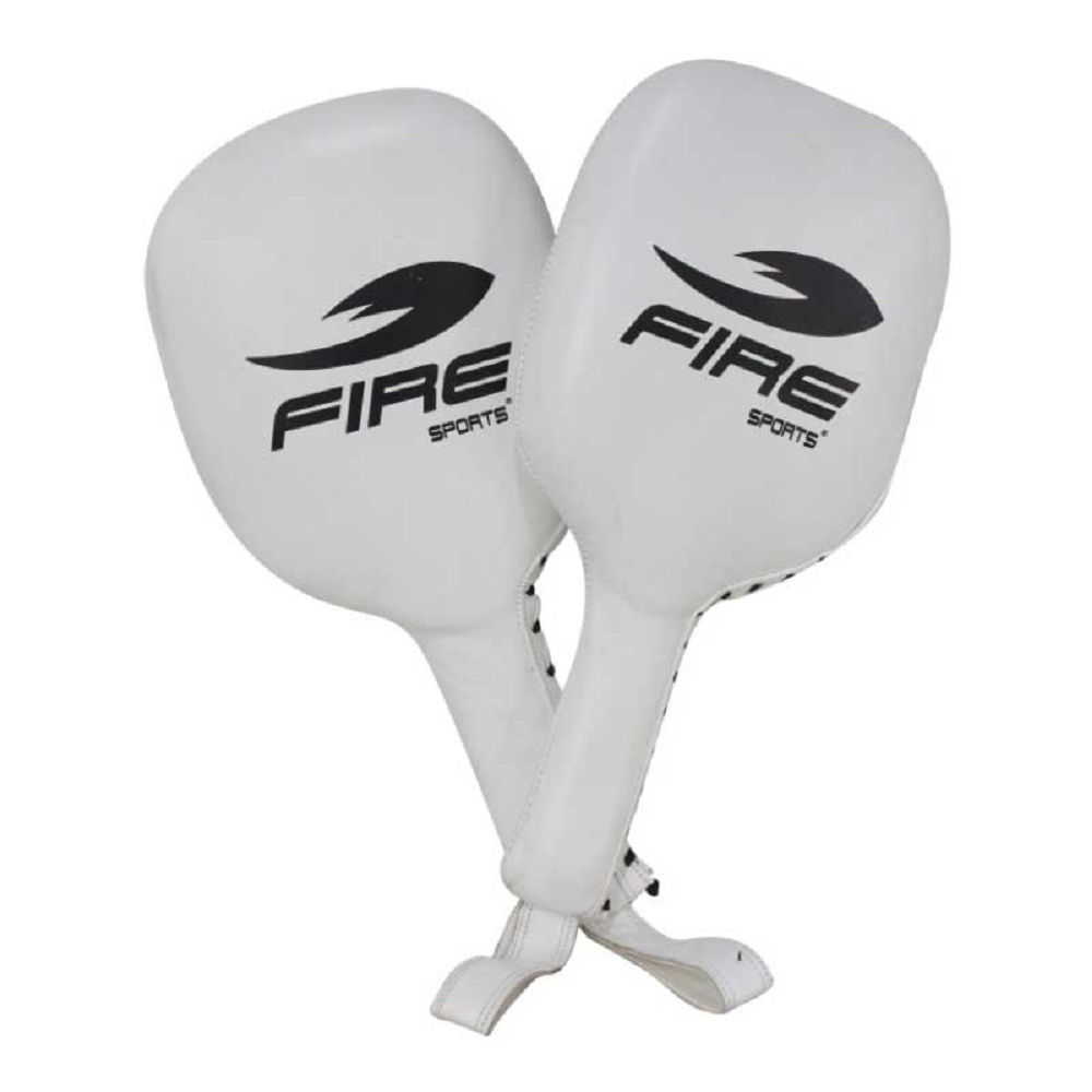 Foto 3 pulgar | Paletas Golpeo Box Fire Sports Piel Blanco