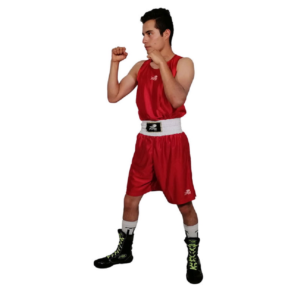 Foto 3 pulgar | Uniforme de Boxeo Varonil Fire Sports Olímpico Talla Extra Ch color Rojo