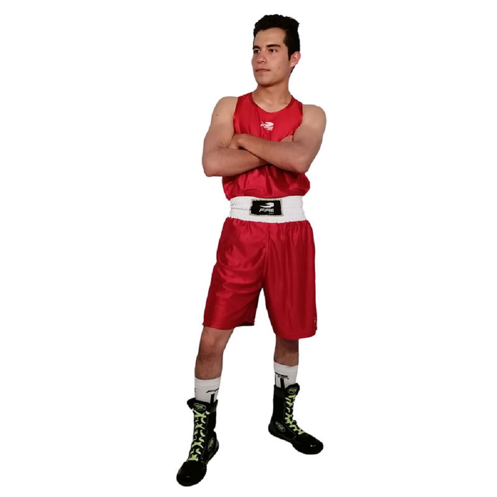 Foto 4 pulgar | Uniforme de Boxeo Varonil Fire Sports Olímpico Talla Extra Ch color Rojo