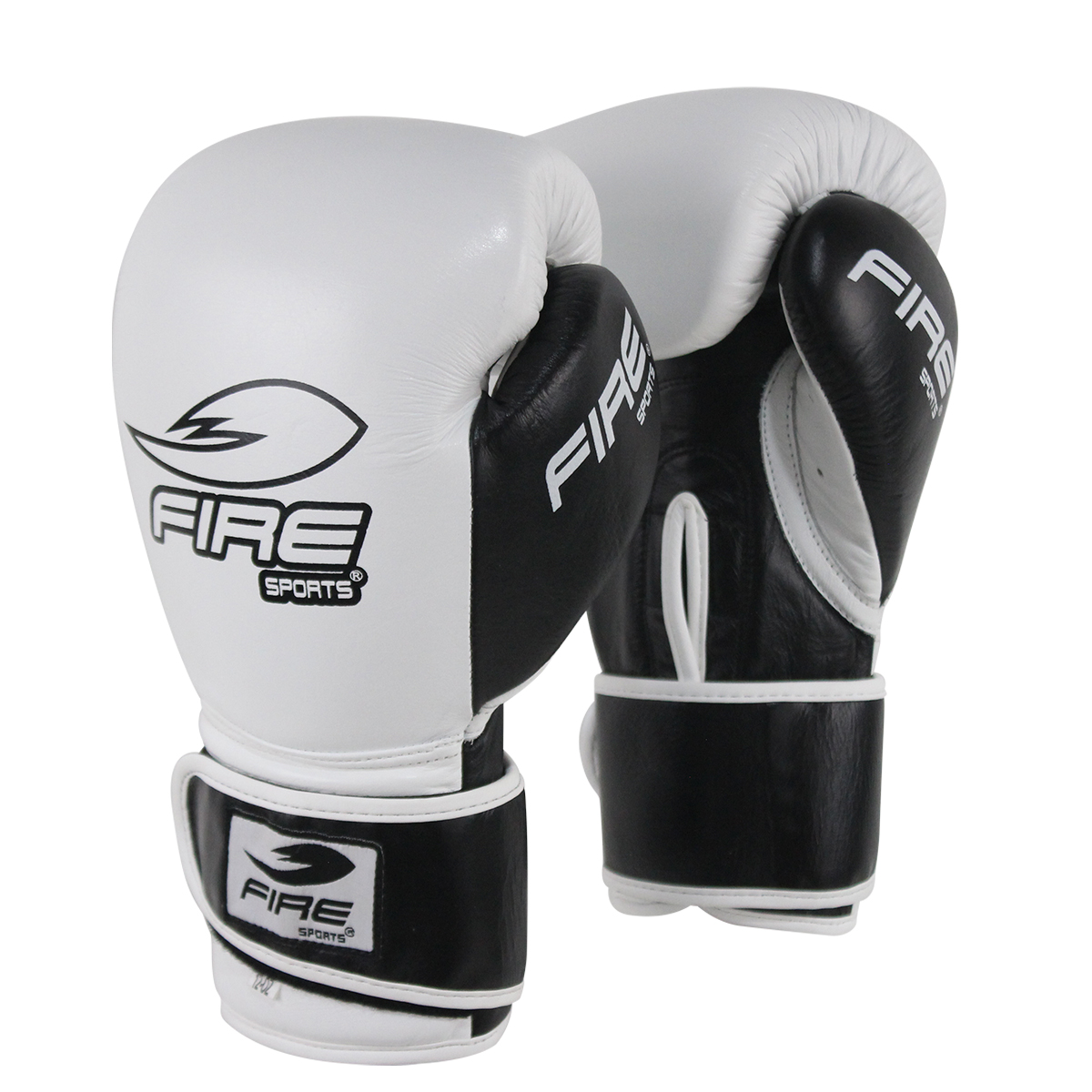 Foto 2 pulgar | Guantes de Box Fire Sports Piel Boxing 12oz color Blanco