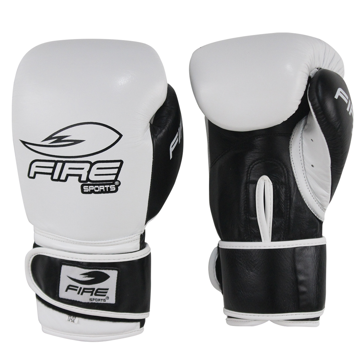 Foto 3 pulgar | Guantes de Box Fire Sports Piel Boxing 12oz color Blanco