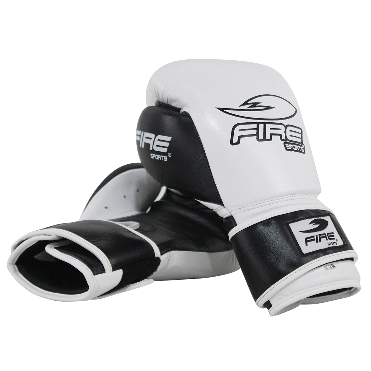 Foto 4 pulgar | Guantes de Box Fire Sports Piel Boxing 12oz color Blanco