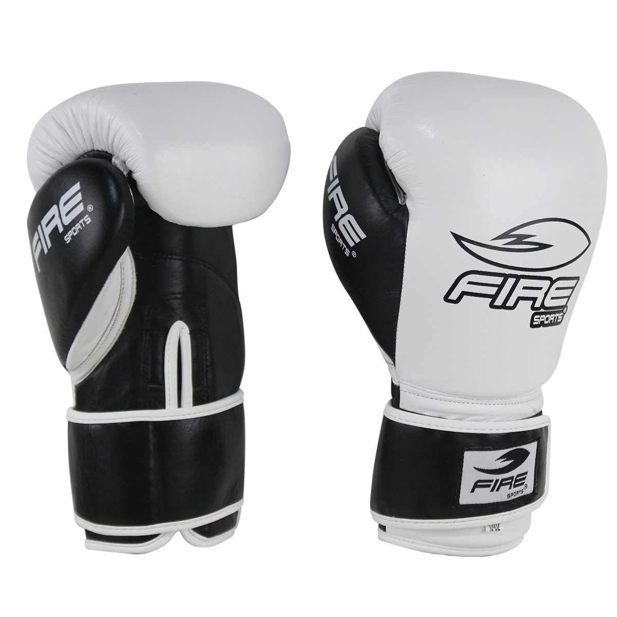 Foto 4 pulgar | Guantes de Box Fire Sports de Piel Boxing 14oz color Blanco