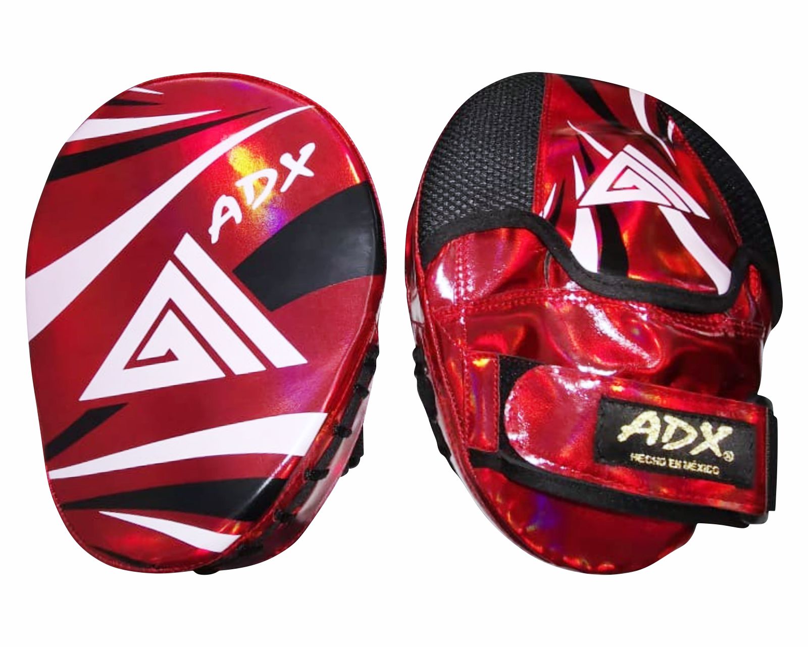 Foto 2 pulgar | Par Manopla Curva Adx color Rojo para Artes Marciales Mixtas Pu de Uso Rudo
