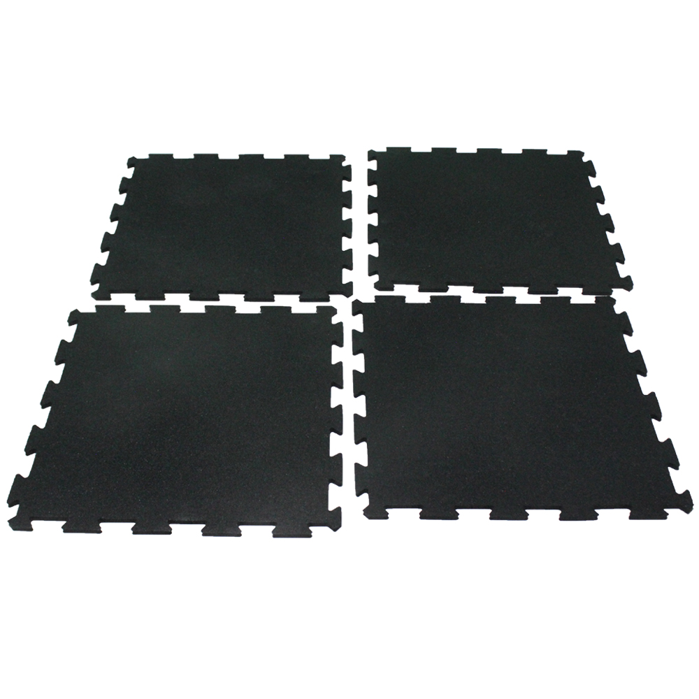 Foto 1 | Piso Caucho Tipo Puzzle/Rompecabezas 1cm Fire Sports para Gimnasio color Negro MT2