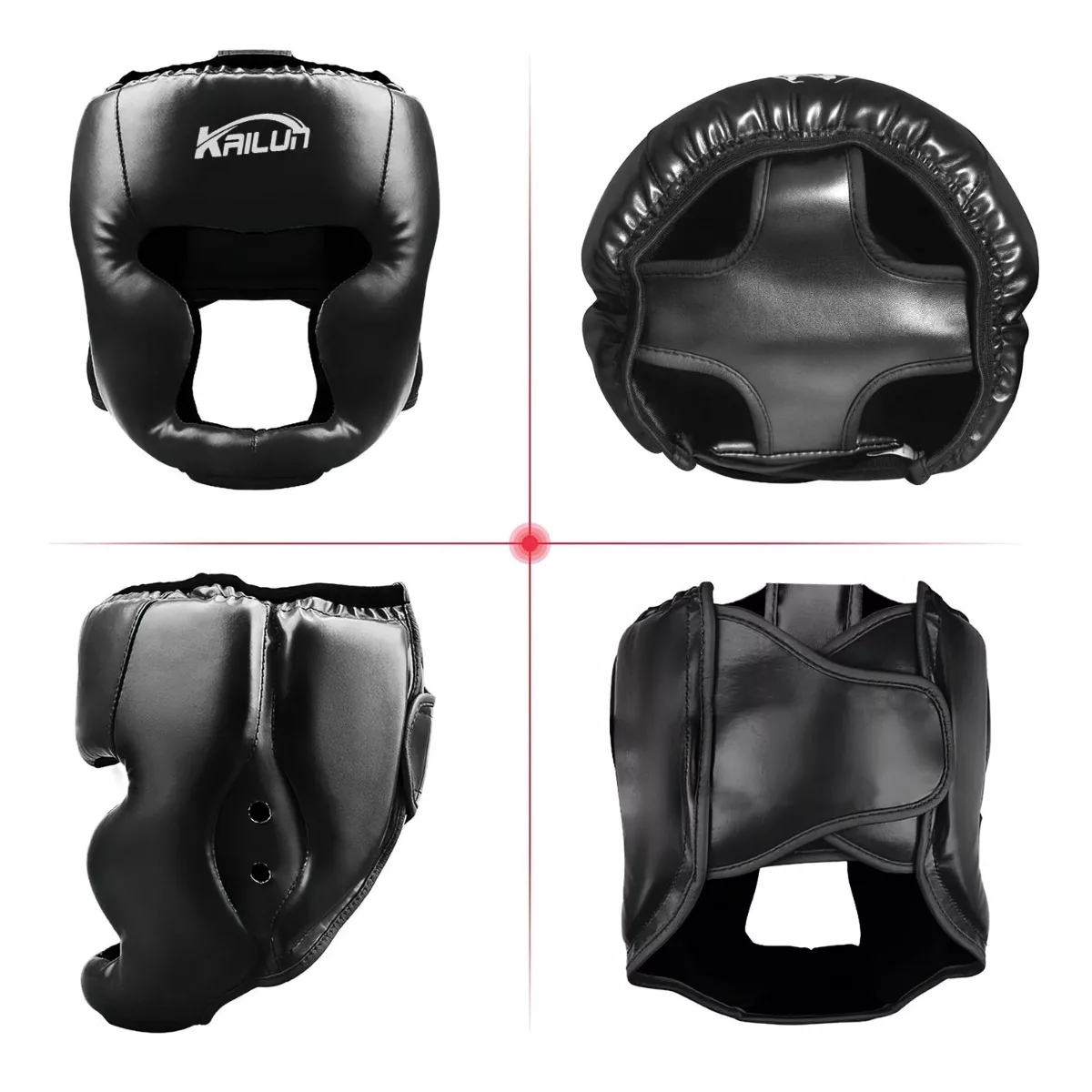 Foto 4 pulgar | Careta Eo Safe Imports Esi-14089 Negro para Boxeo Taekwondo de Barra Protector de Cabeza