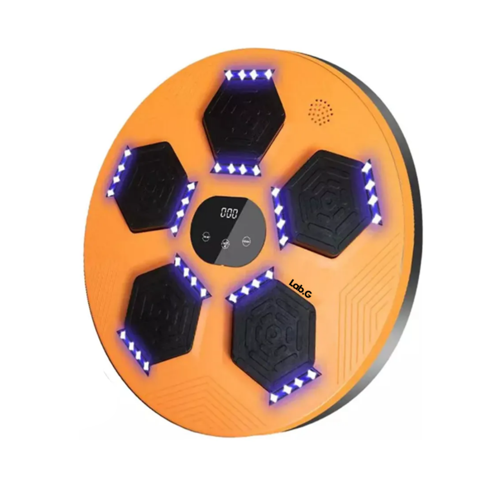 Foto 1 | Máquina Tablero Boxeo Musical Grande Multimodos Lab.g  Negro Naranja