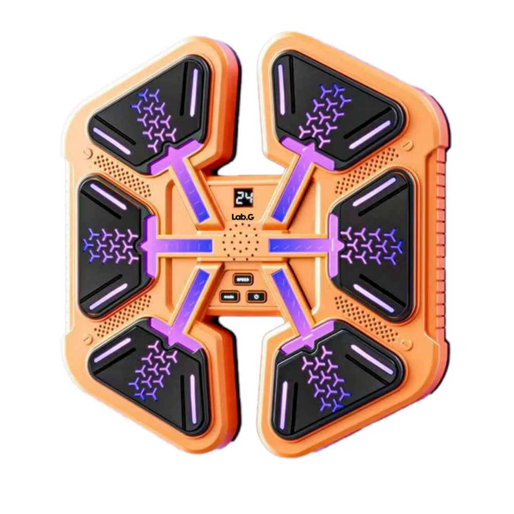 Foto 1 | Equipo De Boxeo Música Con Pantalla Digital Modo Ajustable Lab.g  Naranja Negro