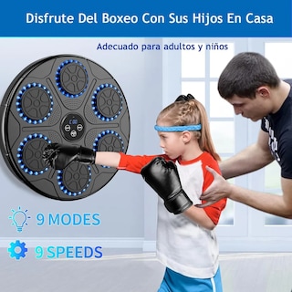 Foto 4 | Máquina De Boxeo Lab.g Karate Musical Bluetooth Inteligente Negro