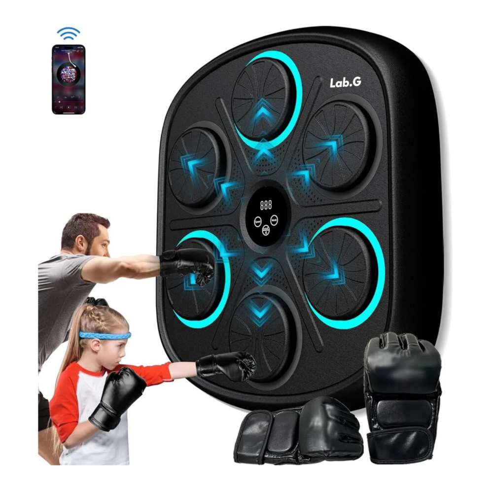 Foto 4 pulgar | Máquina Música Electrónica Boxeo Entrenamiento Con Bluetooth Lab.g Negro