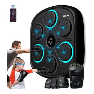 Foto 3 | Máquina Música Electrónica Boxeo Entrenamiento Con Bluetooth Lab.g Negro