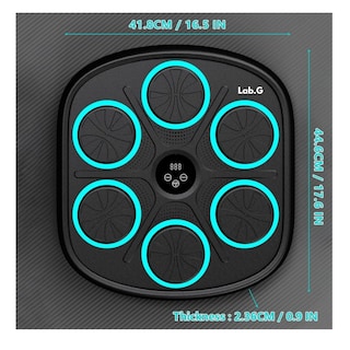 Foto 5 | Máquina Música Electrónica Boxeo Entrenamiento Con Bluetooth Lab.g Negro