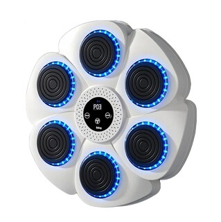 Foto 1 | Máquina De Boxeo Belug Ajustable Pantalla Digital Siga La Música Blanco