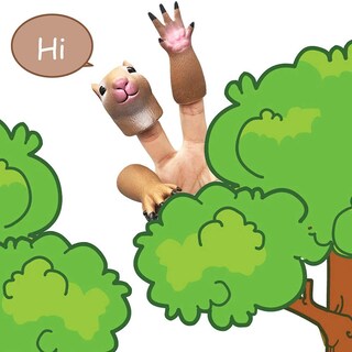 Foto 3 | Venta Internacional - Set De Marionetas Con Forma De Ardilla Y Unicornio Aqkilo Para Niños