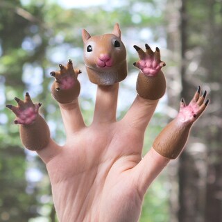 Foto 5 | Venta Internacional - Set De Marionetas Con Forma De Ardilla Y Unicornio Aqkilo Para Niños